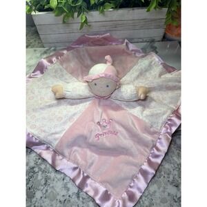 Mary Meyer Baby PRINCESS  Soft Doll Lovey Round Pink Security Blanket
